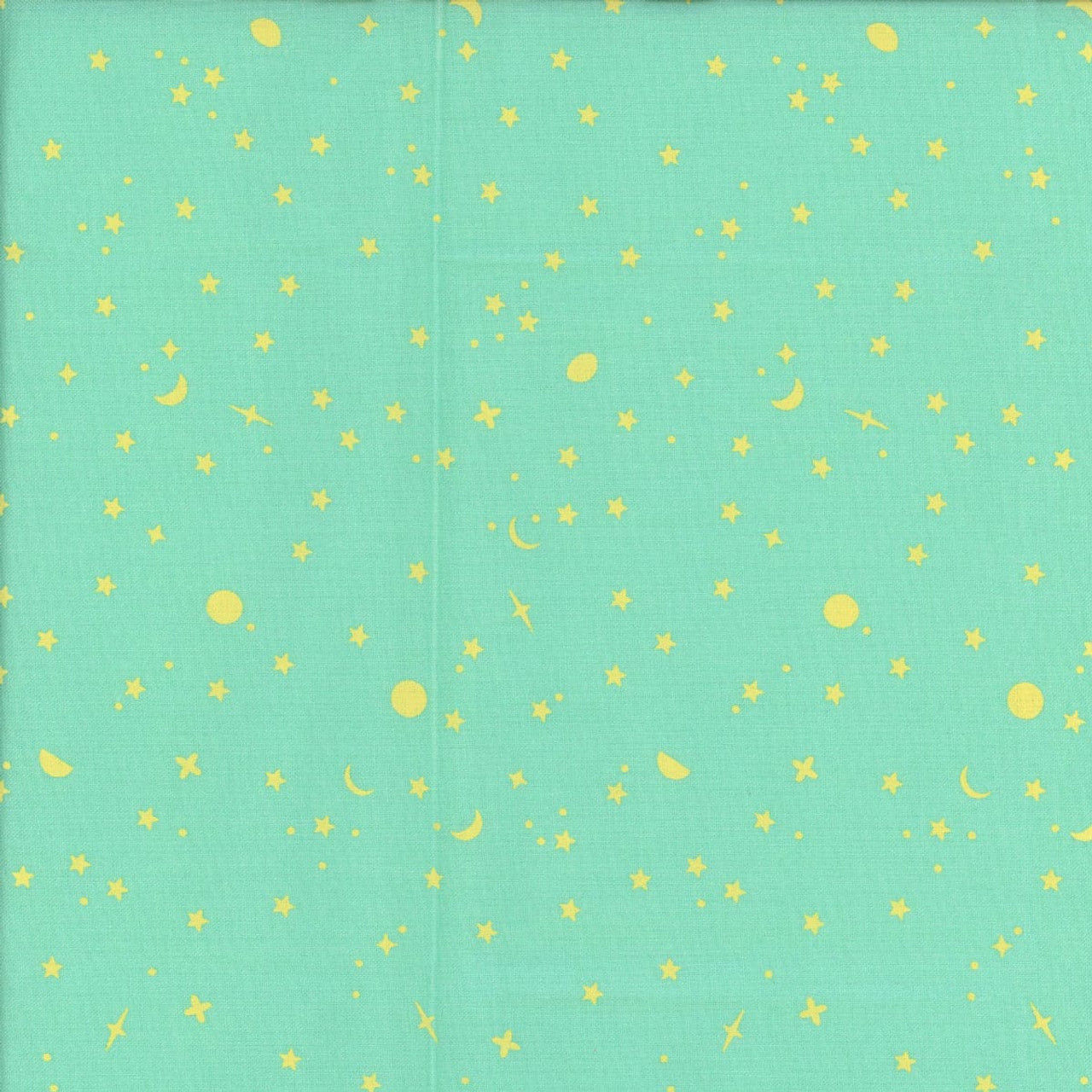 Tula Pink -True Colors - Space Sprinkles-Seaglass