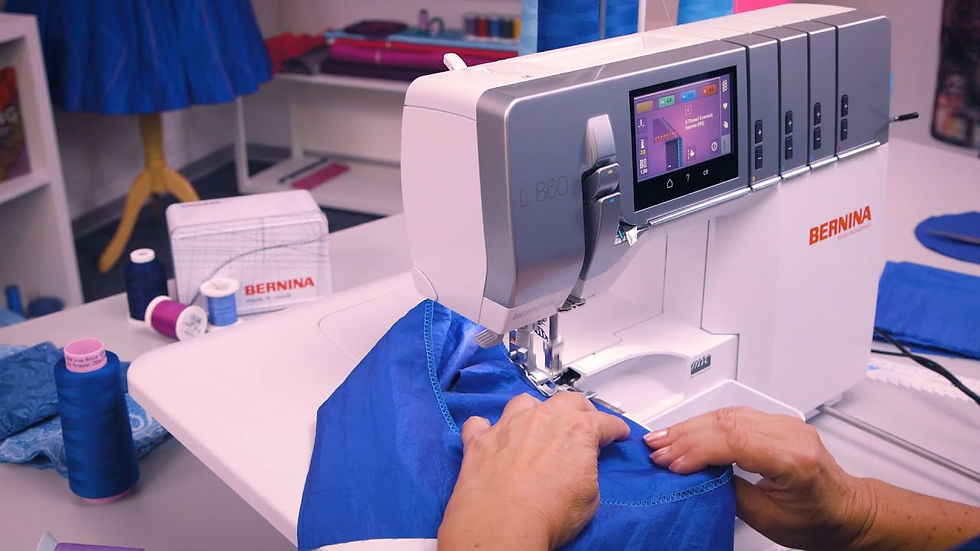 Thumbnail: Bernina L860 Airthreader Serger