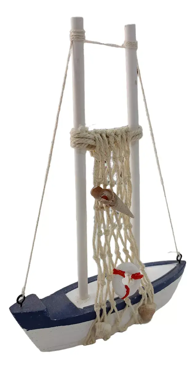 Miniatura: Velero De Madera Decorativo A Escala
