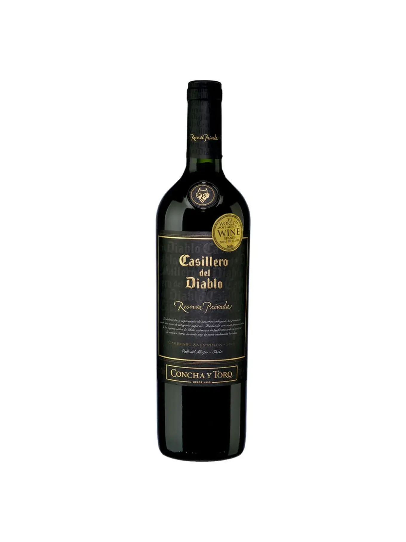 Vino Tinto Casillero del Diablo RESERVA PRIVADA CABERNET SUAV. 750 ML (De Chile)