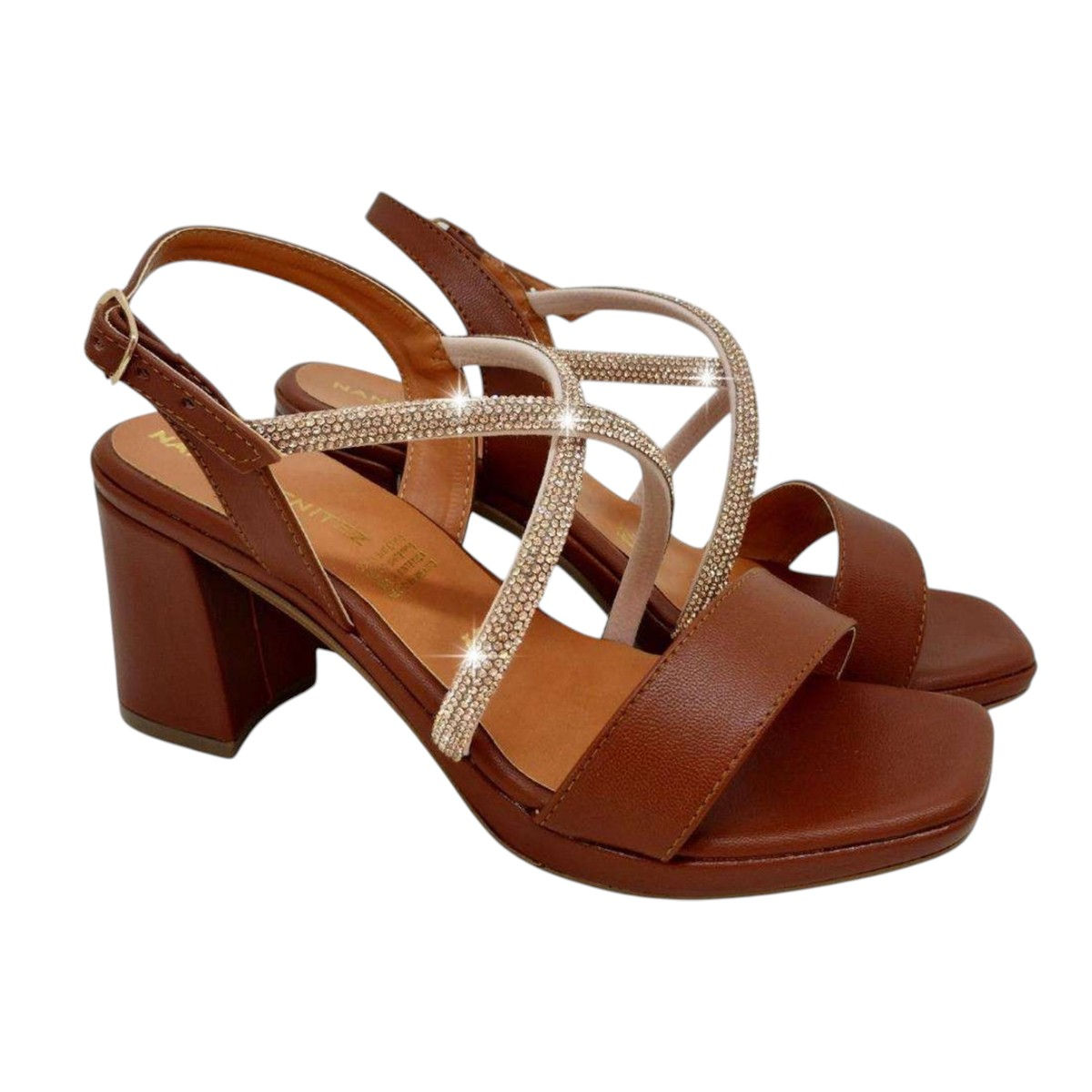 Zapatillas Con Plataforma / Café