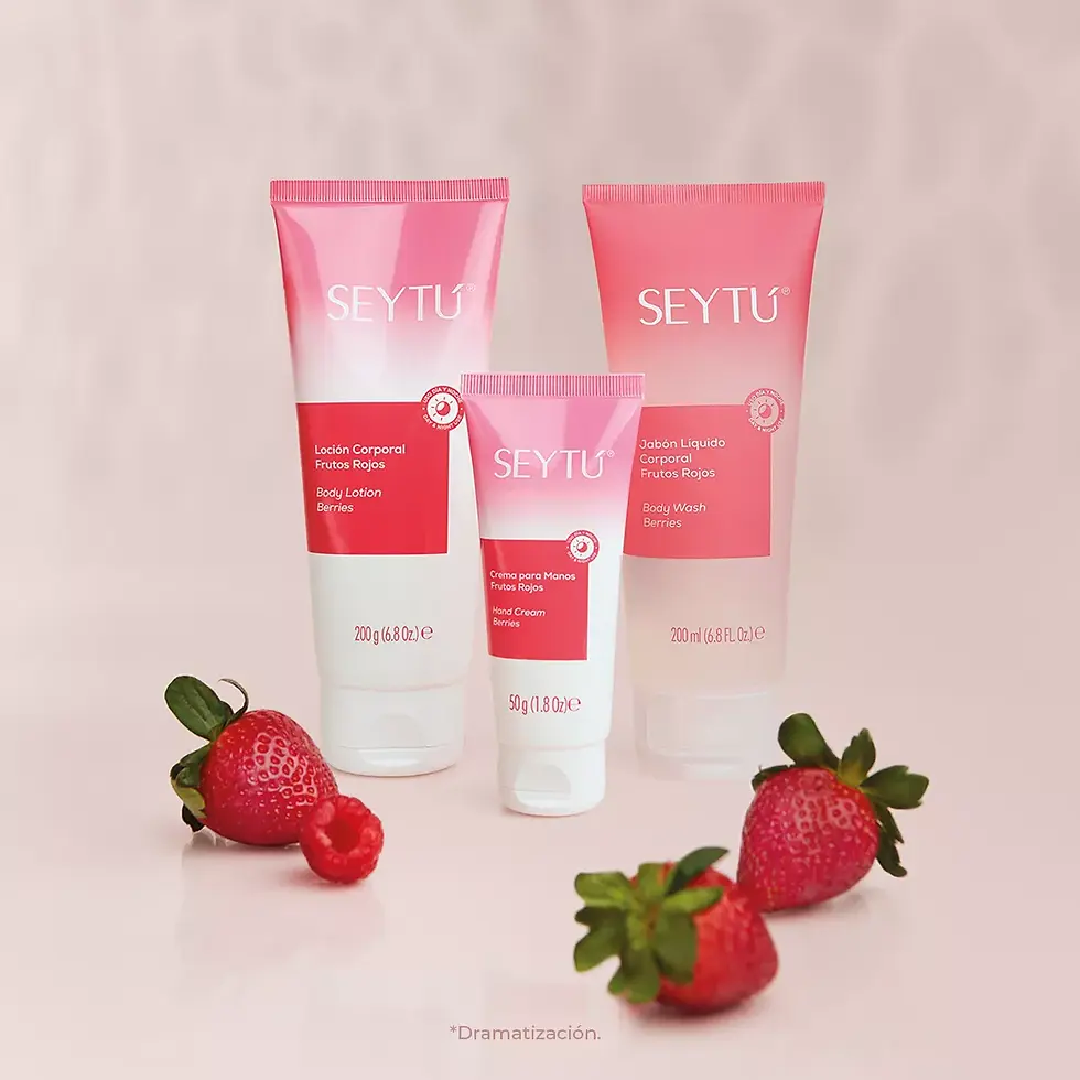 Miniatura: Kit Corporal, Seytú, 3 Frutos Rojos (Crema, Loción y Jabón)