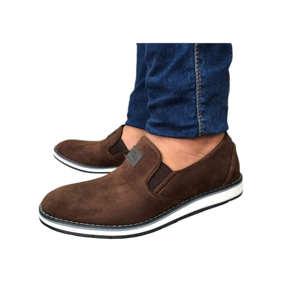 Zapatos Suela Boston - Café