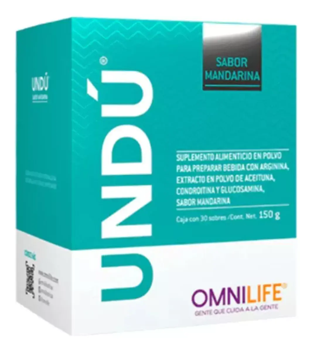Undú, Caja Con 30 Sobres De 150gr, Mandarina, Omnilife