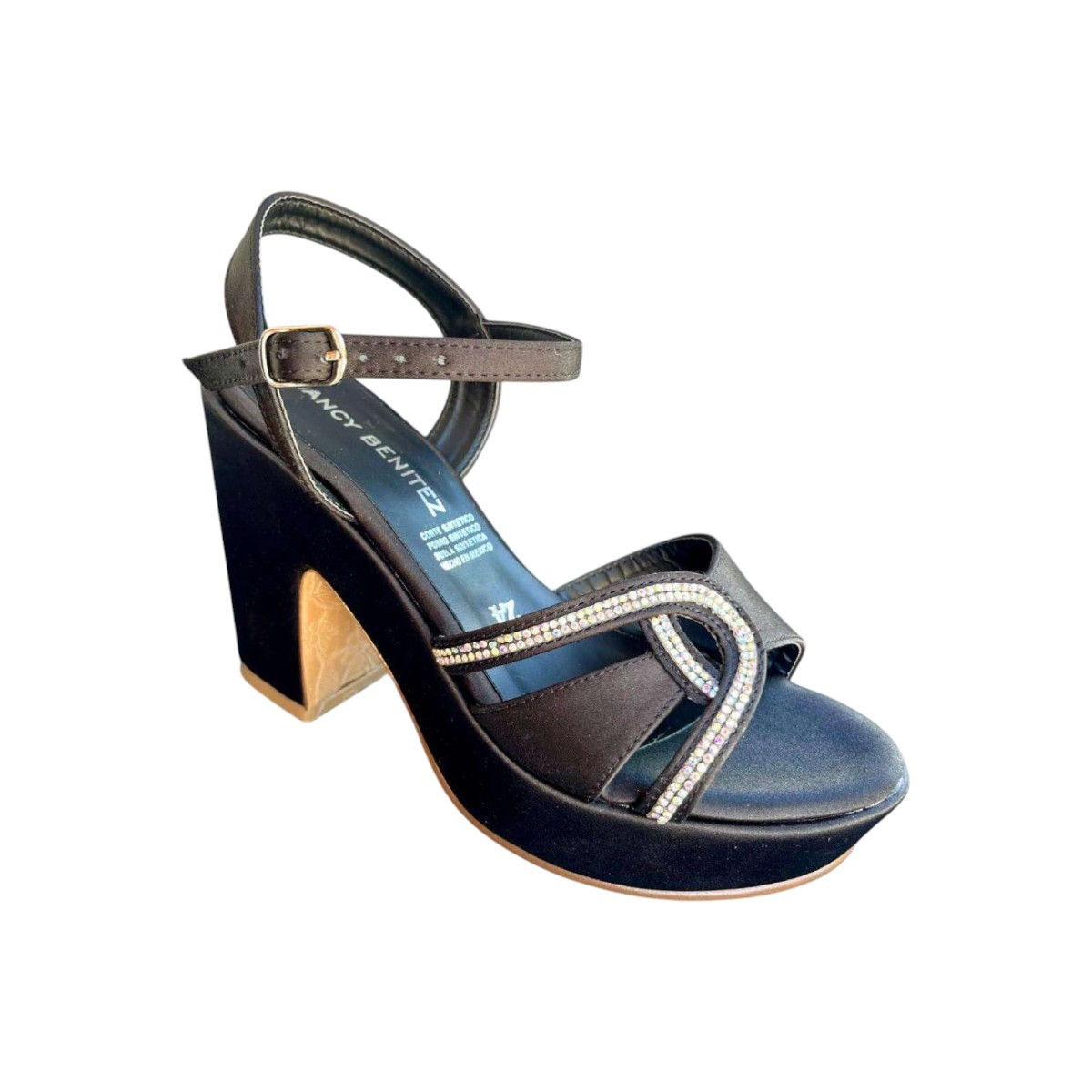 Zapatillas De Plataforma - En Color Negro