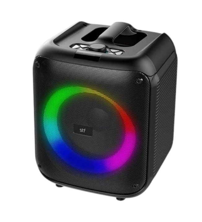 Miniatura: Bocina Stf Kube Fest 8 Inalámbrico Bluetooth Con Aro Led