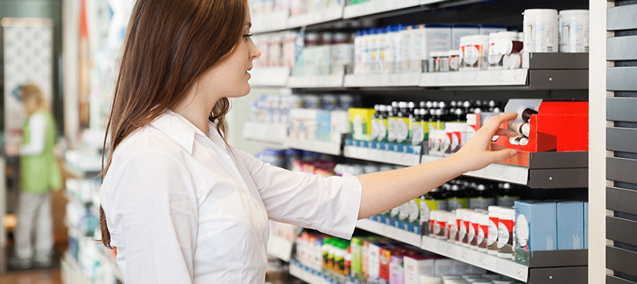 Girl in Pharmacy