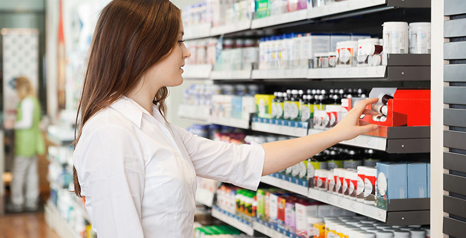Girl in Pharmacy