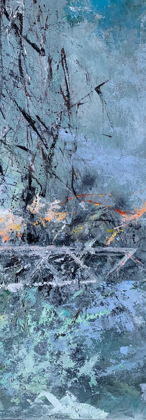 Aldwark Bridge Acrylic on Canvas