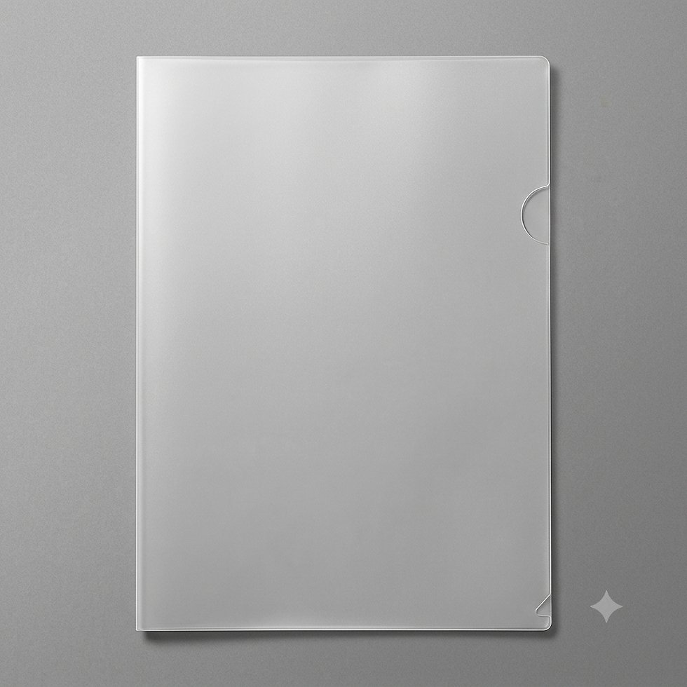 Miniatura: PASTA L A4 CRISTAL 220X310 NEW LINE 
