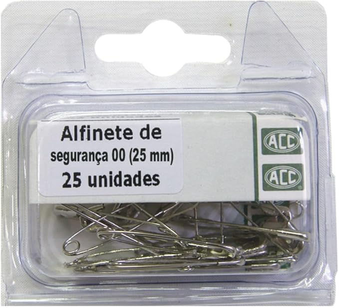 Miniatura: ALFINETE SEGURANCA Nº00 25MM C/25 UN