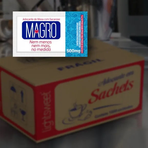Miniatura: ADOCANTE SACHET 05G  C/1000 - MAGRO