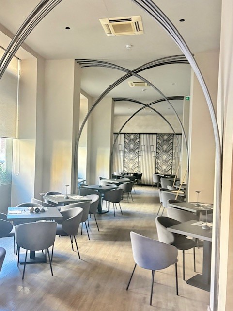 dining area inside Palazzo Liberty Unique Hotel