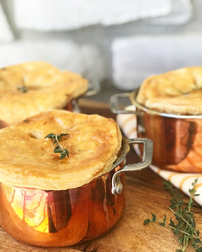 Not Your Moms Chicken Pot Pie