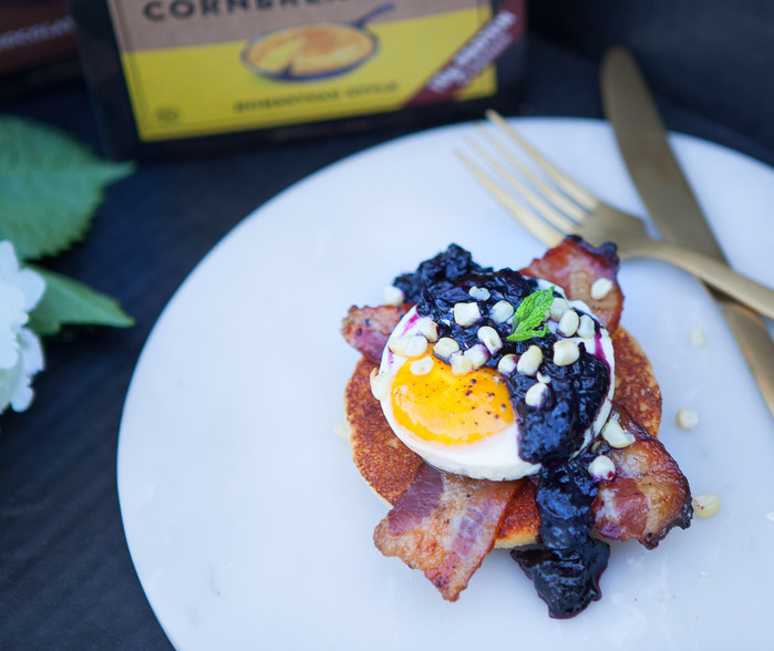 Not your Moms Egg Benedict on the grill