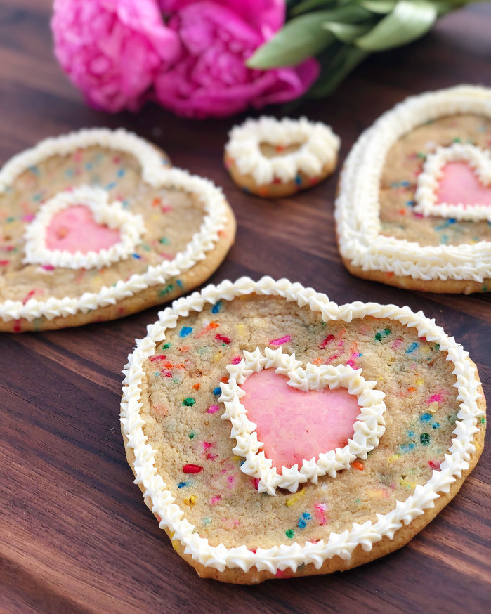 Soft Pop-Rock filled Sprinkle Cookies