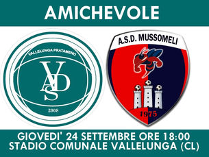 STASERA TEST AMICHEVOLE CON IL VALLELUNGA
