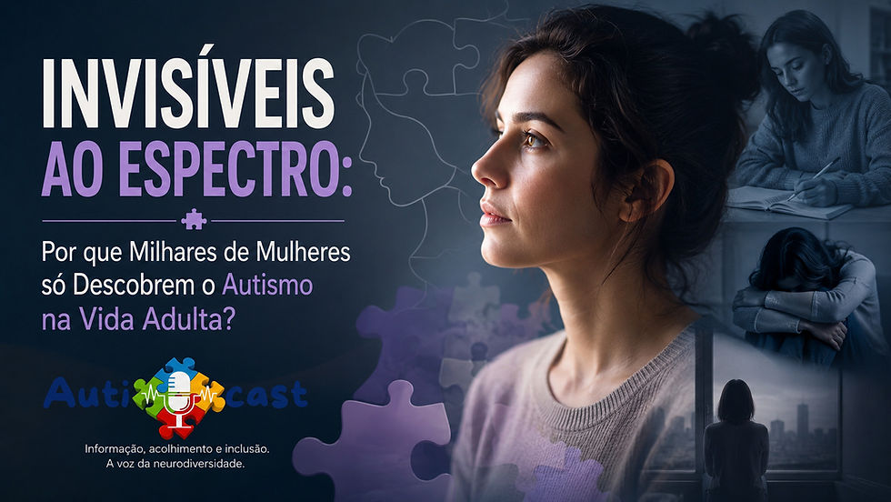 Invisíveis ao Espectro: Milhares de Mulheres só Descobrem o Autismo na Vida Adulta.