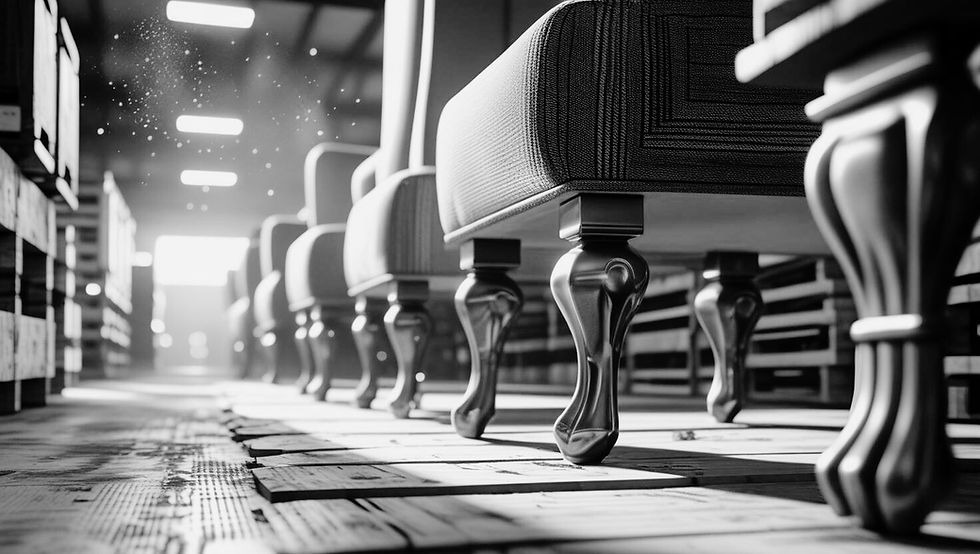 Caudelle provides FF&E receiving for the design community