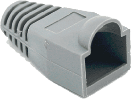 BOOT RJ45 GRIS (FUNDA DE 100 UND) | Cablecom