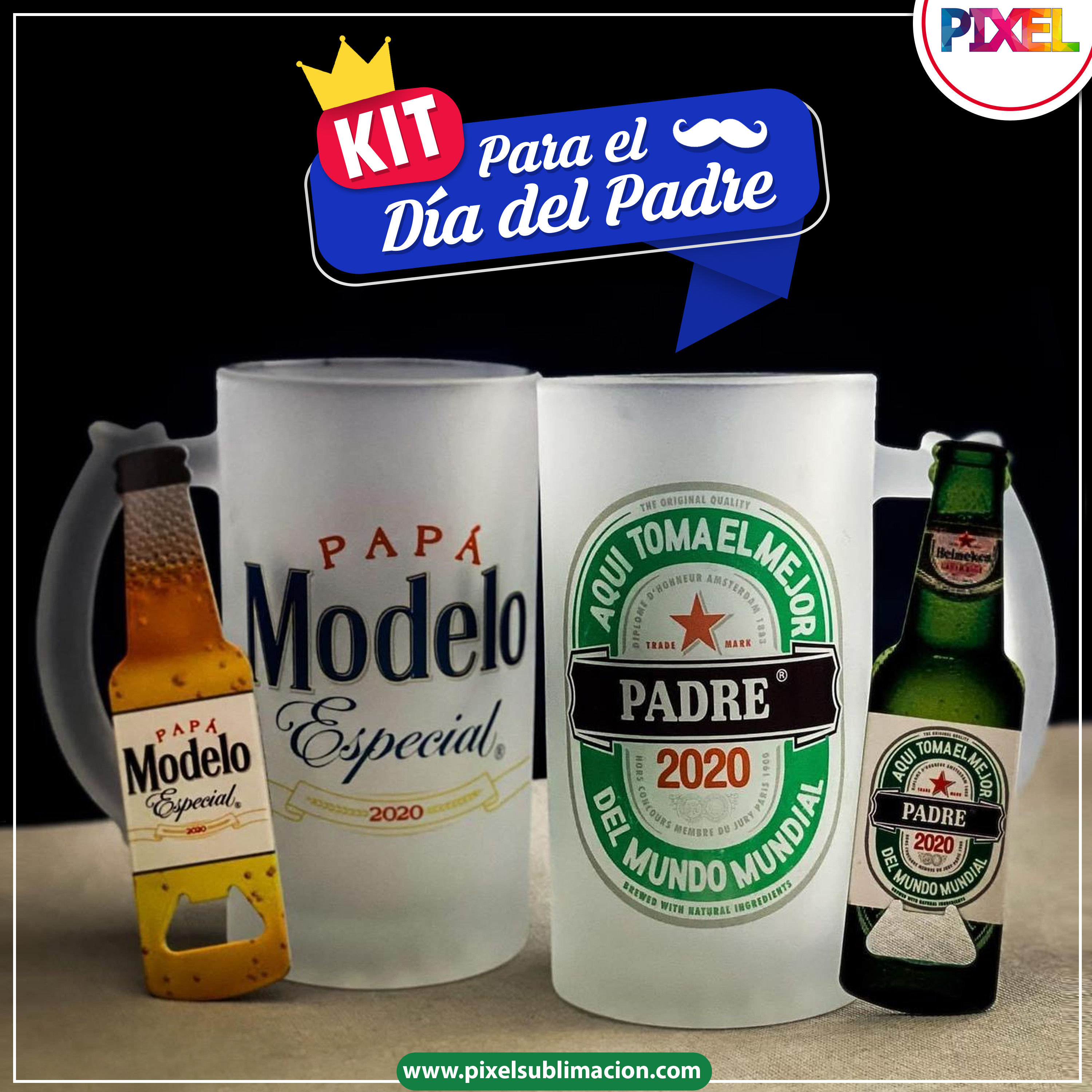KIT Día del Padre - Tarro y destapador.