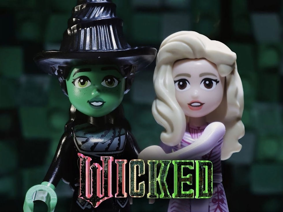 figueras de Elphaba y Glinda en LEGO