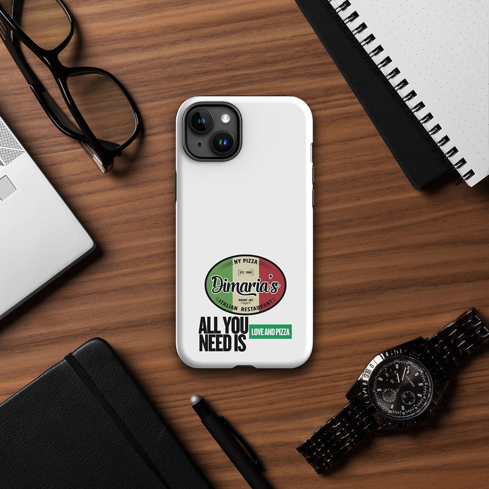 Thumbnail: White iPhone case featuring "Unmercato" logo and "All You Need Is" text.