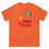 Thumbnail: Orange t-shirt with pizza graphic, 