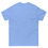 Thumbnail: Light blue Unisex Short Sleeve V-Neck T-Shirt, blank on a white background.