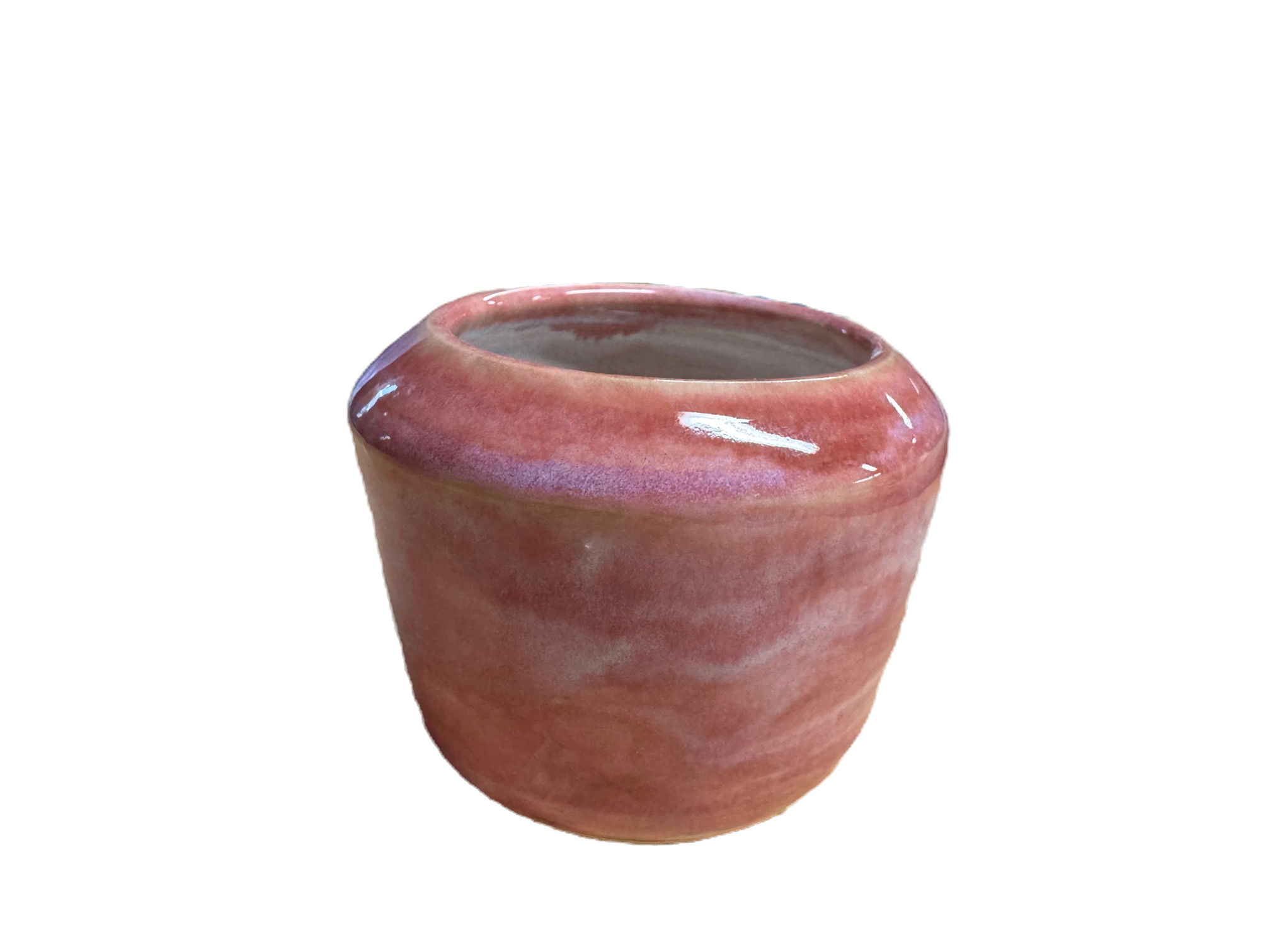 Petite pink flower vase