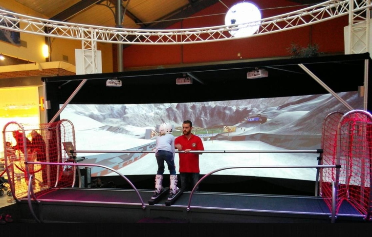 Thumbnail: Simulateur Ski Panoramique