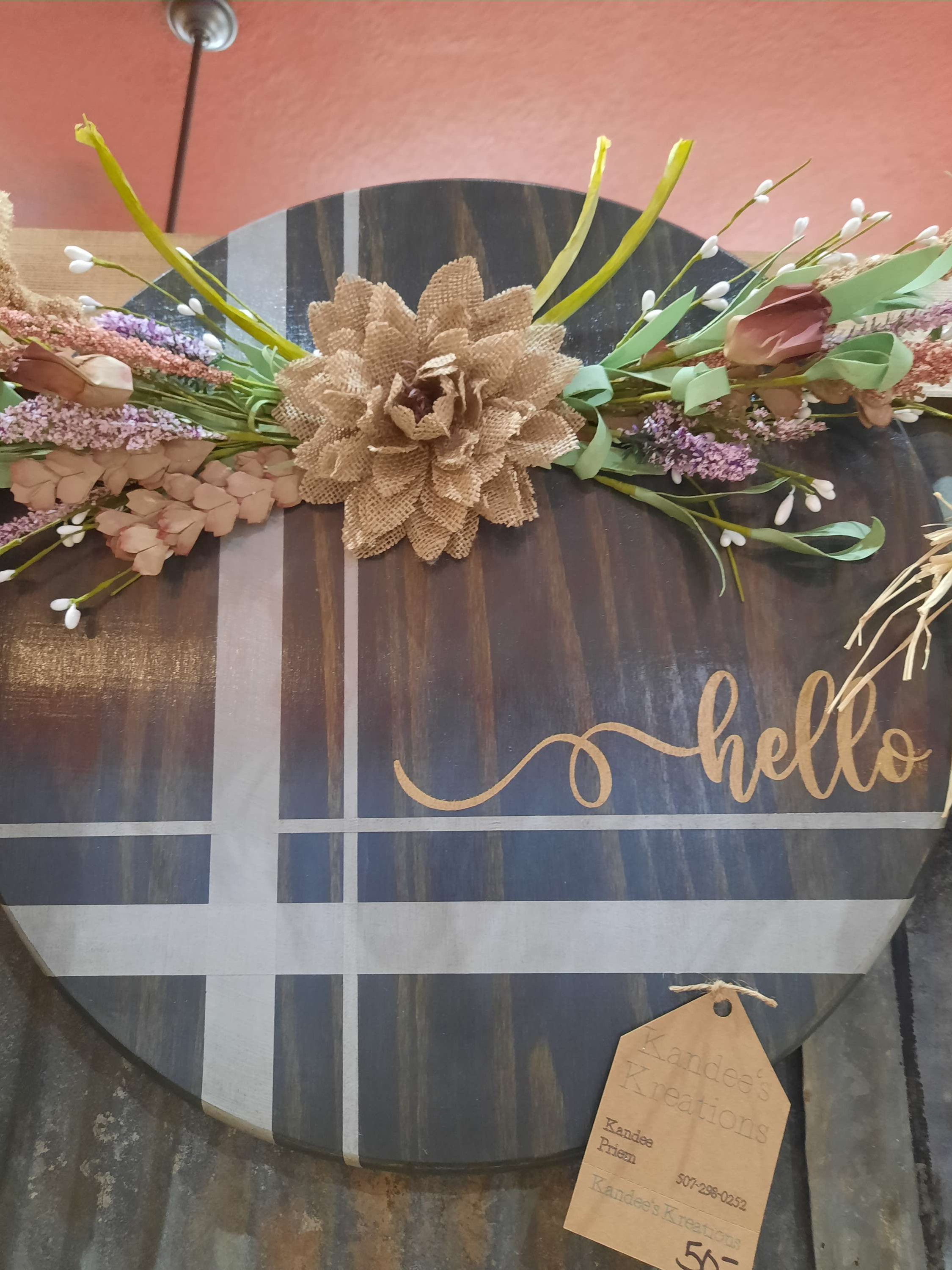 Large Door Sign (18" diameter)
