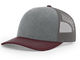 112 Heather Grey/Charcoal/Maroon