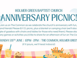 Anniversary Picnic - 28th June