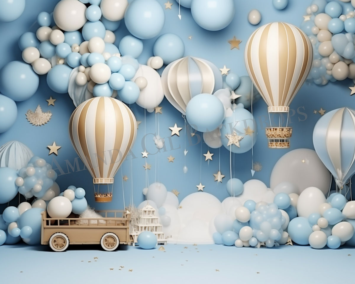 Dreamland Birthday Backdrop
