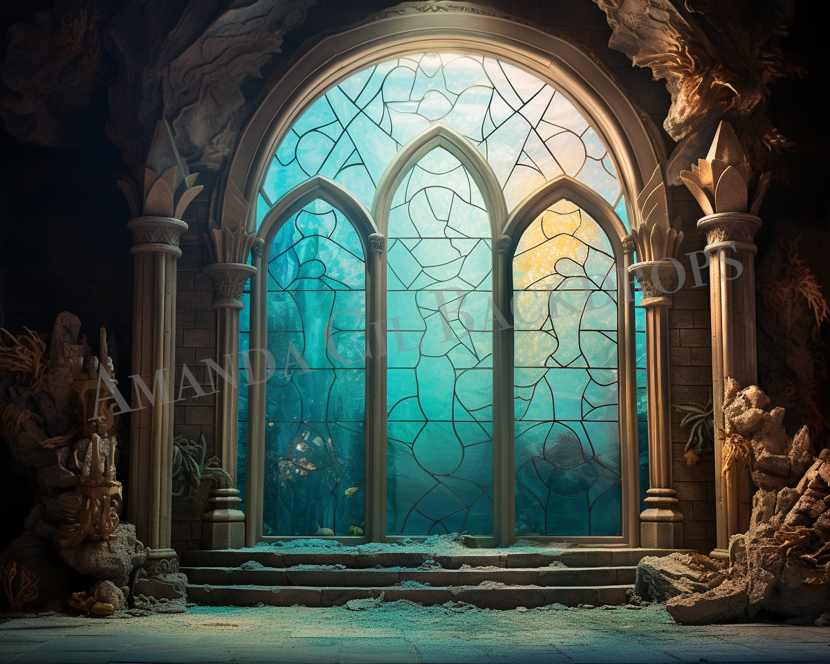 Ruins Children Backdrop