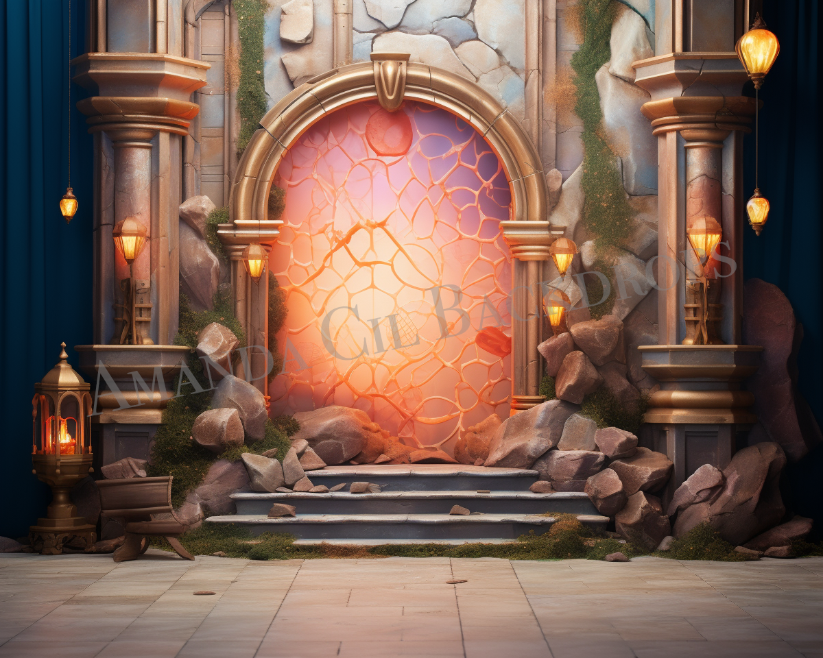 Portal Children Backdrop