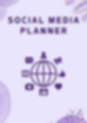 social media planner bundle