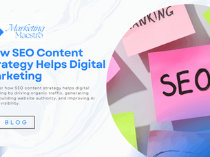 Discover how SEO content strategy helps digital marketing by driving organic traffic, generating leads, building website authority, and improving AI search visibility.