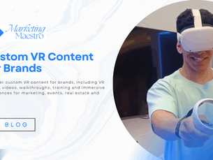 Discover custom VR content for brands, including VR games, videos, walkthroughs, training and immersive experiences for marketing, events, real estate and more.