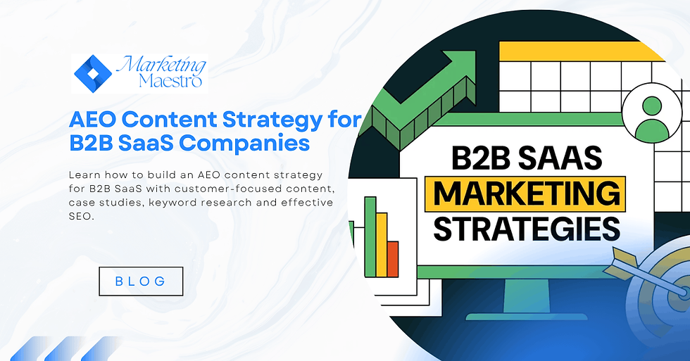 AEO Content Strategy for B2B SaaS Companies
