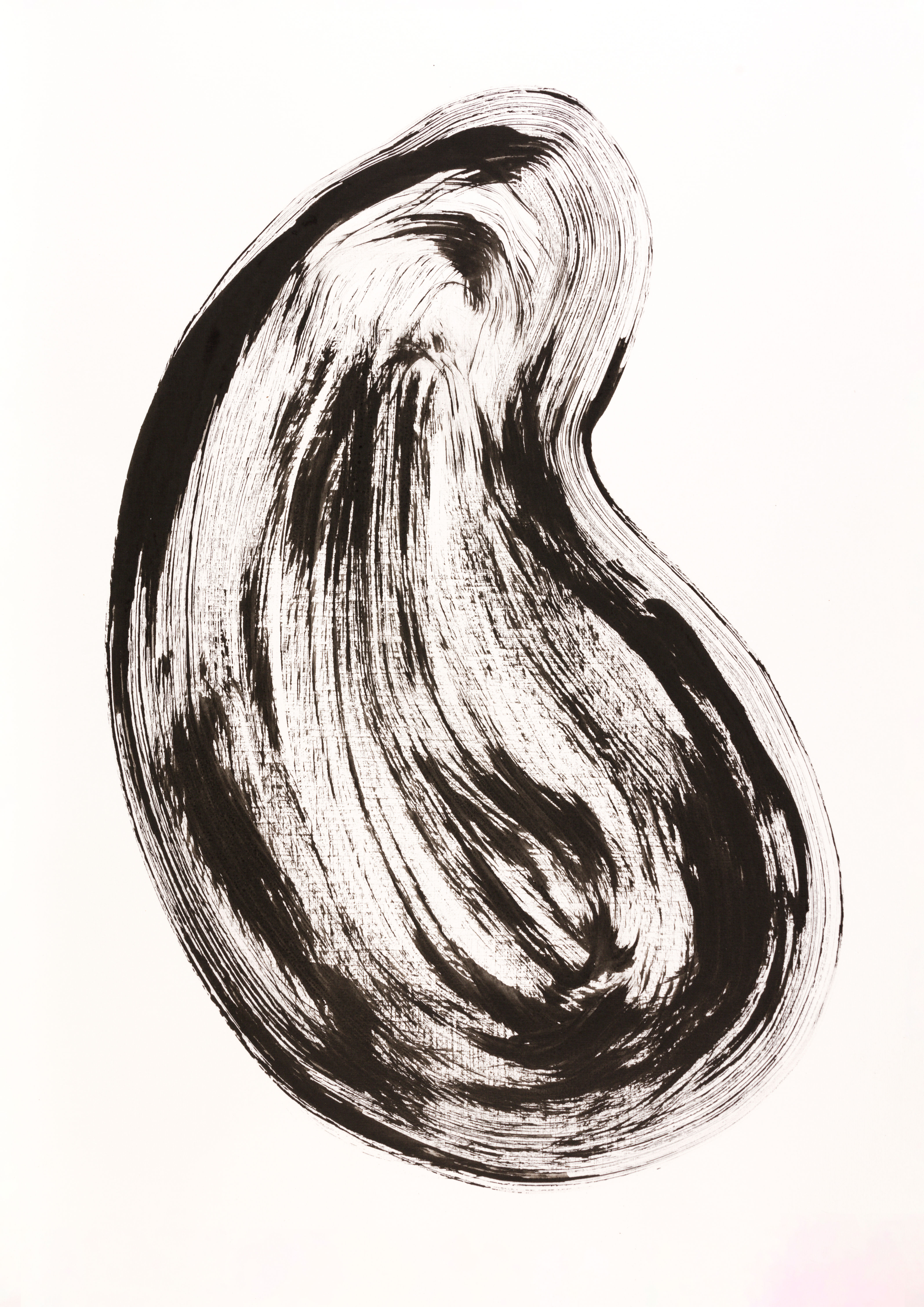 'Black ink no.1' Print