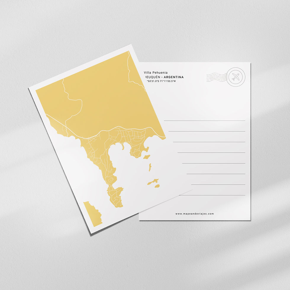 Miniatura: POSTALES - Ciudades de la Patagonia