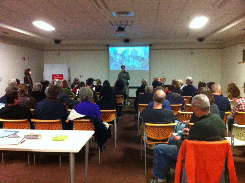 screening at the public library