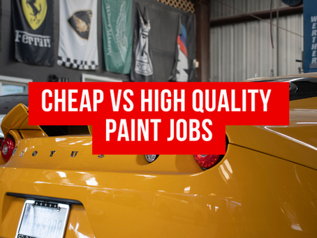 Cheap vs high quality paint job differences explained