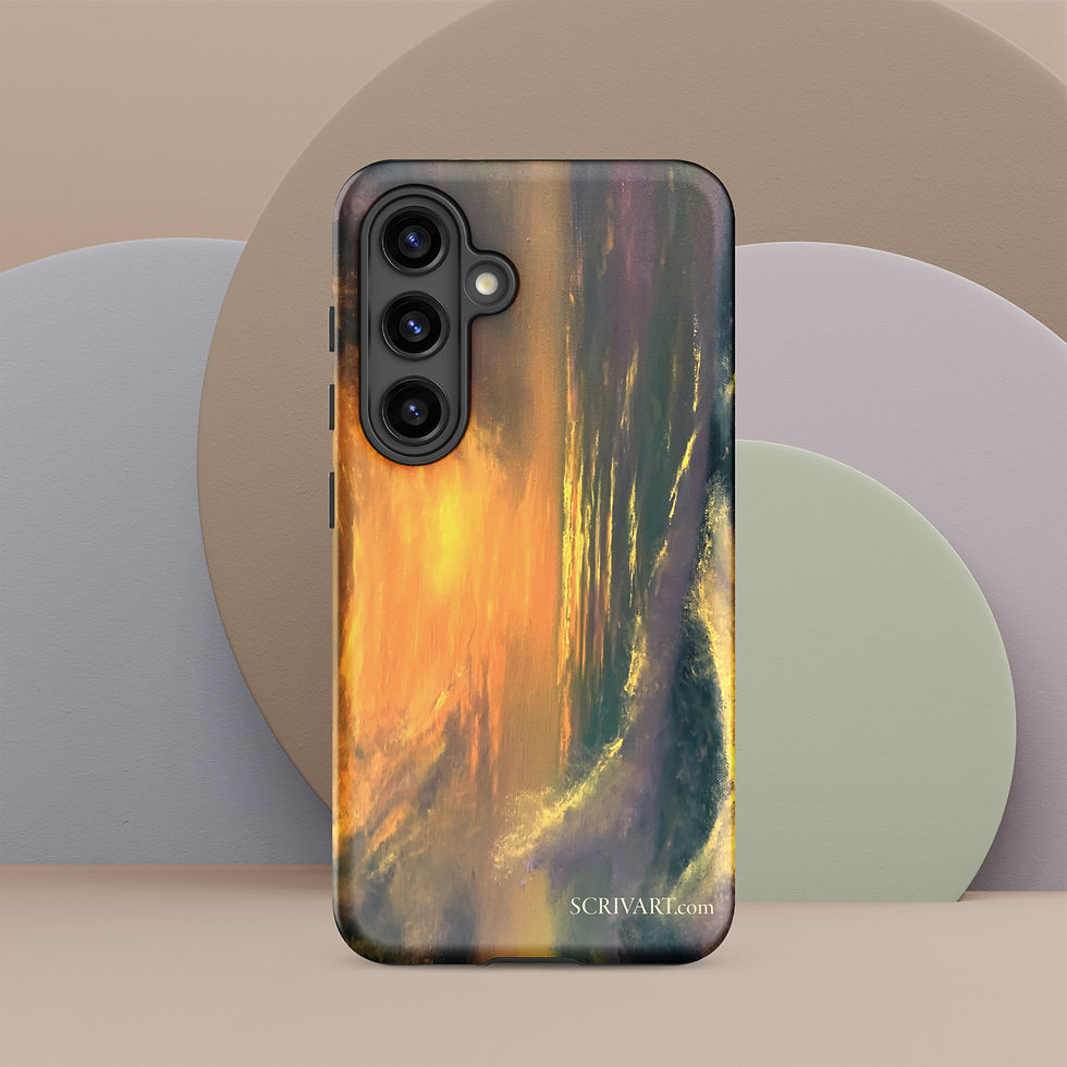 Thumbnail: Tough case for Samsung® - Bright Open Ocean painting display