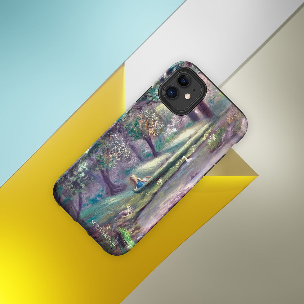 Thumbnail: Tough Case for iPhone® - Quiet Waters Painting Display