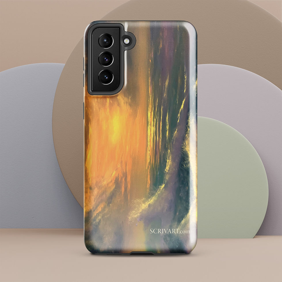 Thumbnail: Tough case for Samsung® - Bright Open Ocean painting display