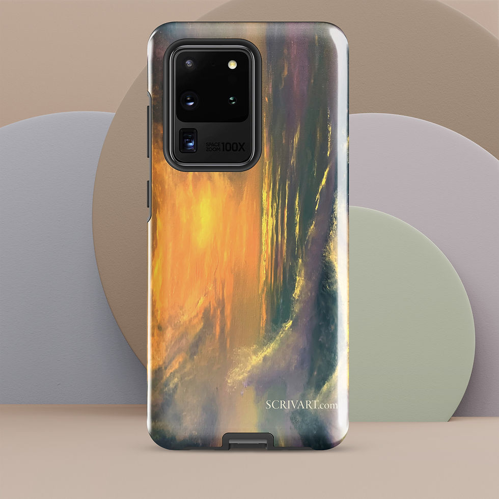Thumbnail: Tough case for Samsung® - Bright Open Ocean painting display