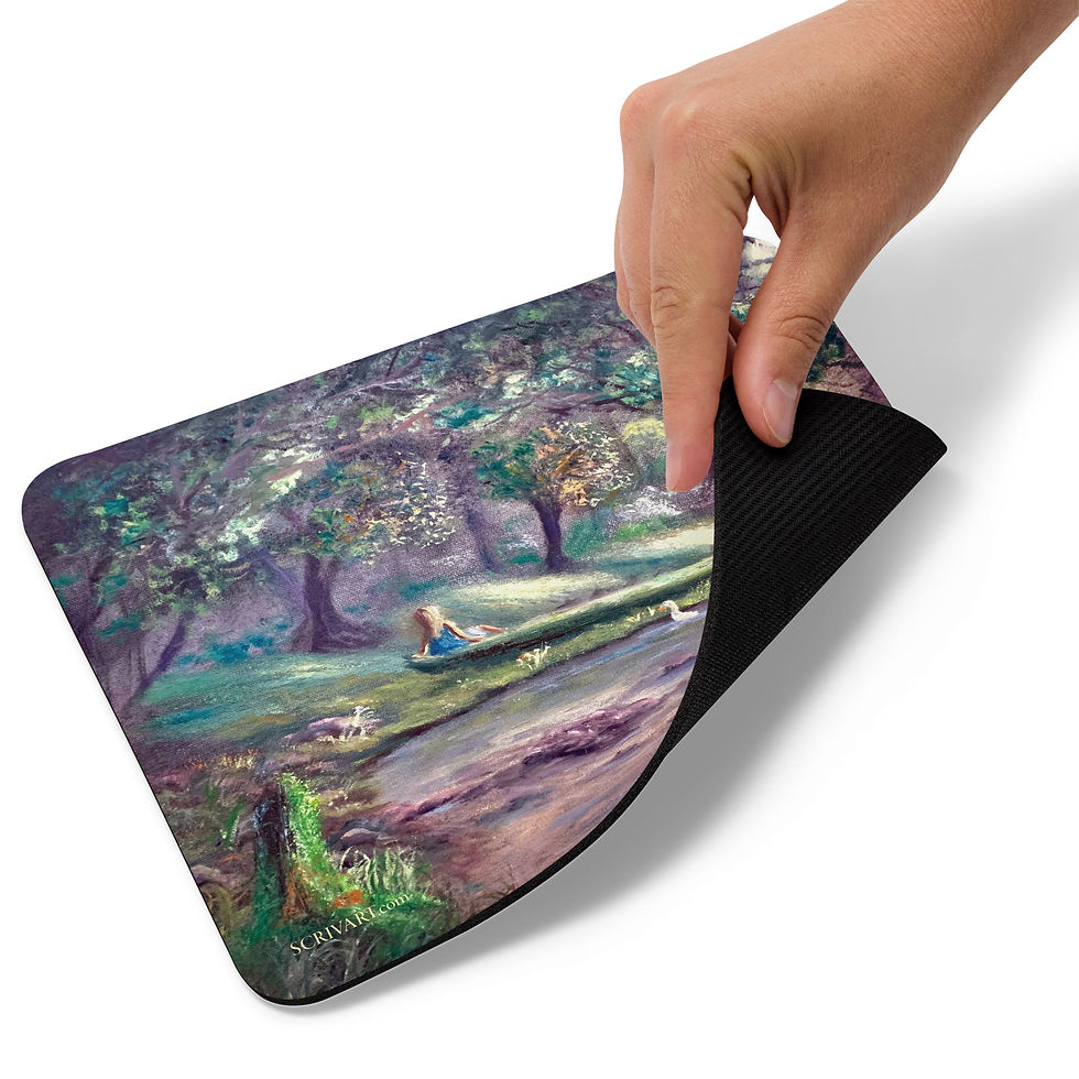 Thumbnail: Mouse pad - Quiet Waters Painting Display